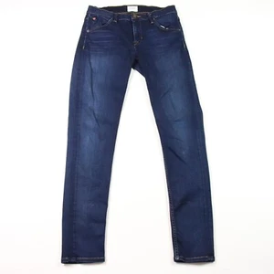 Hudson Jeans Damen 26 Blau Dark Wash Slim Fit Stretch Pattentasche Denim - Bild 1 von 14
