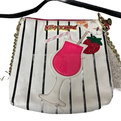Betsey Johnson TROPICAL "DAUQUIRI" Crossbody Bag 9” - Image 1 of 4