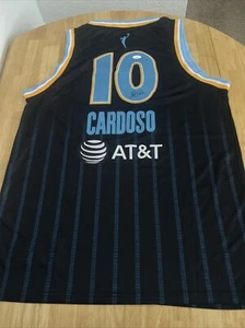 Kamilla Cardoso Chicago Sky Autographed Jersey JSA Certified - Picture 1 of 6