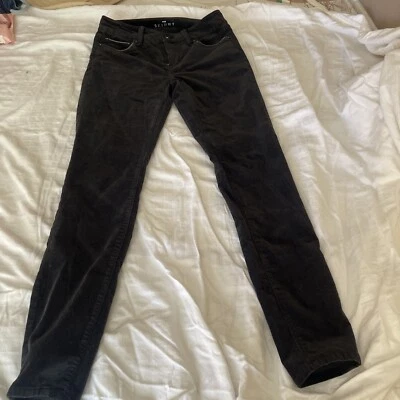 Calça Preta White House Black Market Veludo Macio The Skinny Look Tamanho 0 - Imagem 1 de 4