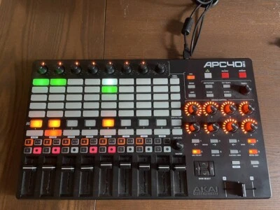 AKAI professional APC40MKII USB Audio Interface MIDI Controller Used JAPAN - Image 1 of 4