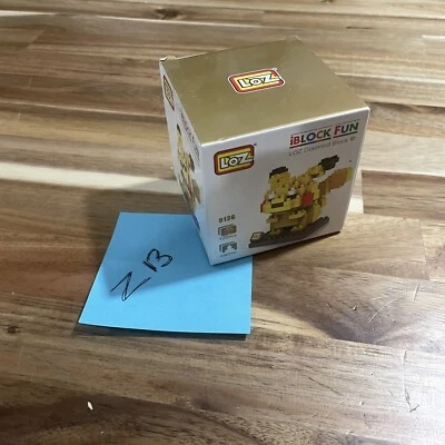 LOZ  9136 Japan Pokemon Pikachu Mini Building Blocks Monster 120 pcs SEALED NEW - Image 1 of 4