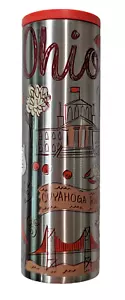 Starbucks Ohio Been There Edelstahl 16 oz Reisebecher mit rotem Deckel - Bild 1 von 7