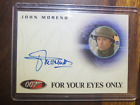 James Bond FOR YOUR EYES ONLY John Moreno Luigi Ferrara  Autograph Card