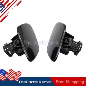 2X Limpiador de faros Lavadora Pulverizador Limpiaparabrisas Boquilla Tapa de cubierta para Lexus RX330 RX350 - Imagen 1 de 6