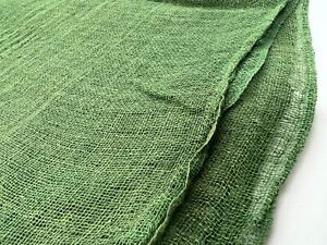 Vintage Indigo hemp "KAYA"(mosquito net). Japanese vintage, Boro fabric, No. 248