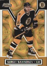 2002-03 (BRUINS) Pacific Exclusive Gold #13 Sergei Samsonov