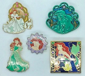 Disney Pin The Little Mermaid 2000-2023 Ariel HM LE LR DLR WDW U Pick Low as $8 - Picture 1 of 33