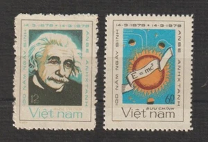 1979 Vietnam Stamps Albert Einstein, Physicist Scott # 983-984 MNH - Picture 1 of 1
