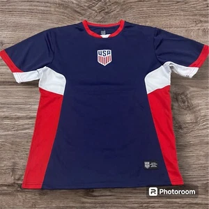 U.S. Soccer USMNT Game Day Soccer Jersey Blue Size XL - Picture 1 of 4