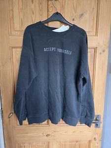 Maglione felpa donna Zara nero nuovo con etichetta taglia S 10 - Foto 1 di 2