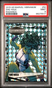 She-Hulk 2015 UD Marvel Vibranium #52 RADIANCE parallel 05/50 - NEUWERTIG PSA 9 - Bild 1 von 2