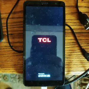 TCL Tracfone Black Cell Phone Smartphone - Picture 1 of 16