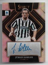 2022-23 Panini Select Serie A Autograph Auto Card : Jurgen Kohler