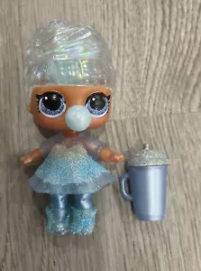 LOL Surprise Doll Miss Snow Baby Winter Disco Glitter Babe Snowflake W/ Bottle - Picture 1 of 6
