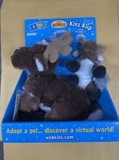 Webkinz Reindeer With Bonus Reindeer Kinz Klip 2 Online Code Cards - Still Tied
