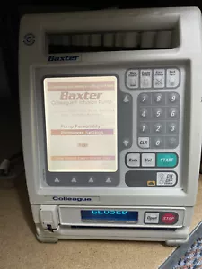 Baxter Colleague Single Channel Infusion Volumetric Pump - Picture 1 of 7