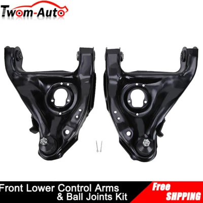 Cantidad (2) Brazos de control inferiores delanteros para Chevrolet S-10 Blazer 1995-2001 2002 2003 EE. UU. Foto 1 de 4