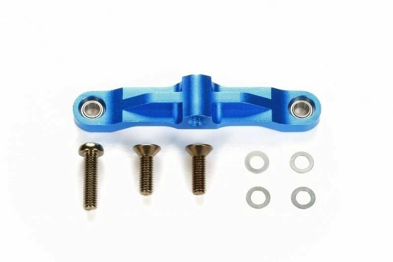 Tamiya 300054575 TT-02 Alu Lenkhebelverbinder Blau eloxiert - Bild 1 von 1