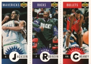 1996-97 UD Collector's Choice Mini-Cards #M20 / M47 / M90 - Jim Jackson 96-501 - Picture 1 of 2