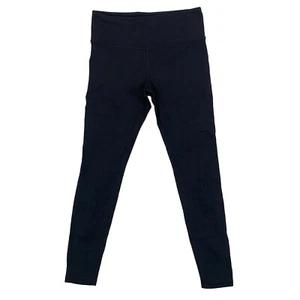 Glyder schwarze hoch taillierte Yoga-Leggings offenes Bein Detail Größe Damen Small S - Bild 1 von 14