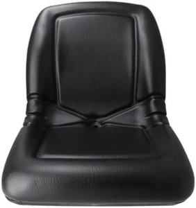 Bucket Seat Black Vinyl Fits Kubota B1550 B1700 B1750 B2100 B2150 B2400 B7200 B8 - Picture 1 of 6