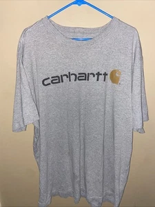 Carhartt T-Shirt Herren XL grau Loose Fit Classic Spell Out Graphic Workwear - Bild 1 von 6