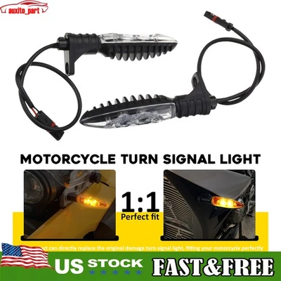 2 x Luces indicadoras de señal de giro Bombillas Lámpara para BMW R1200GS G310GS K1300R K1200S Foto 1 de 4