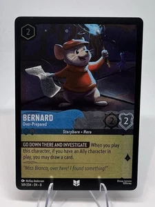Disney Lorcana Reign of Jafar | Coldfoil | Bernard Over-Prepared | #169|Uncommon - Picture 1 of 2