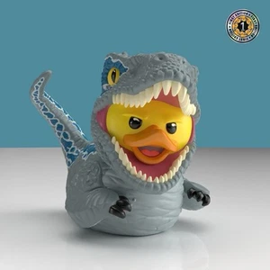 Blue Jurassic World TUBBZ (Limited Edition) Cosplaying Duck Collectable - Picture 1 of 11