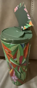 Starbucks Farm Rio 2025 Banana Leaves 16 Oz Stainless Steel Tumbler - Picture 1 of 4
