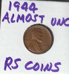 1944 AU LINCOLN CENT ~QUASI NON CIRCOLATO ~ MONETE RS #7319 SPEDIZIONE GRATUITA - Foto 1 di 2