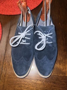 Cole Haan Lunargrand Oxford Lederschuhe blau Damengröße 8,5 B - Bild 1 von 9
