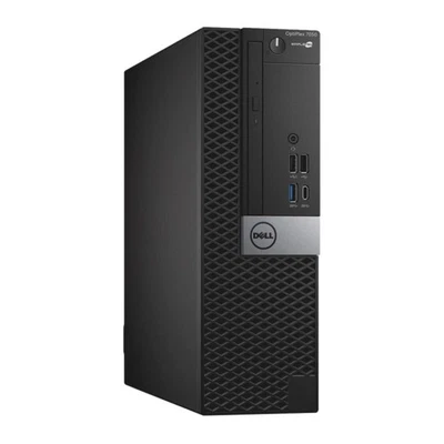Dell 7050 SFF i5 4GB 120GB Windows 10 Pro Desktop Computer RS232 HDMI DVD - Image 1 of 4