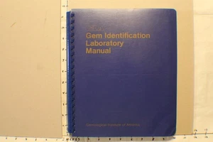 Gem Identification Laboratory Manual GIA 1984 3rd Edition English Spiral Bound - Imagen 1 de 3