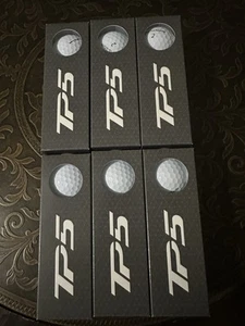 TaylorMade TP5 Golf Balls, 6 Sleeves, 18 Balls Total. - Picture 1 of 1