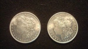(2) - 1921 MORGAN SILBER DOLLAR - schöne Erhaltung - Bild 1 von 2