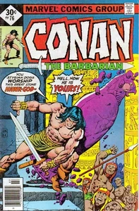 Conan the Barbarian #76B FAIR; Marvel | low grade - Whitman Edition - w/Bag+Boar - Picture 1 of 1