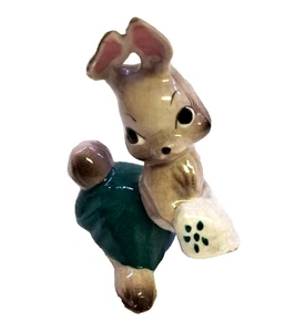 Freeman Mcfarlin Hagen Renaker Figur Frau Mama Hase Kaninchen Mädchen Miniatur - Bild 1 von 6