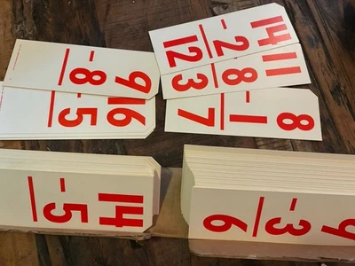 Vintage Teacher Homeschool Gift Subtraction Flashcards Beka Book School - Image 1 of 4