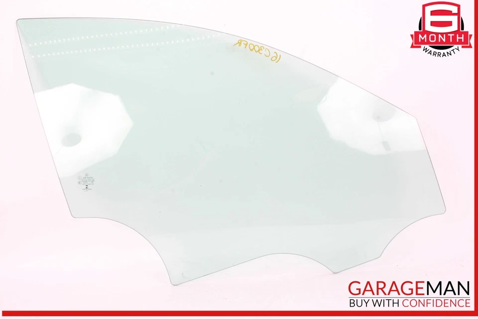 15-21 Mercedes W205 C300 C350e C400 Front Right Side Door Window Glass OEM - Image 1 of 4
