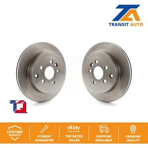 Rear Disc Brake Rotors Pair For 2008-2012 Land Rover LR2 K8-100878 - Picture 1 of 1