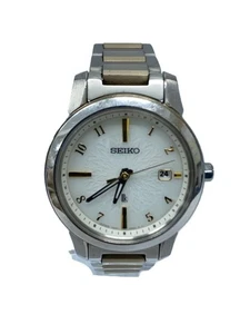 SEIKO Women's Watch LUKIA Quartz Analog Stainless Steel Silver SS 1835-0AN0 - Picture 1 of 6