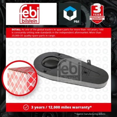 Air Filter fits BMW 520D 2.0D 10 to 17 N47D20C 13717800151 Febi Quality New - Image 1 of 2