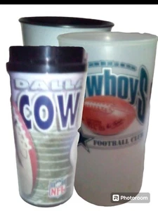 3pc NFL Dallas Cowboys Thermo Glass Set - Picture 1 of 24