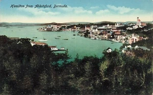 Cartolina Hamilton da Abbotsford scena Bermuda LP07 - Foto 1 di 2