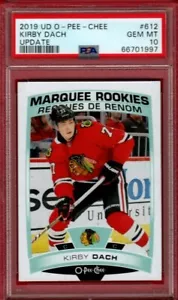 2019-20 O-PEE-CHEE KIRBY DACH ROOKIE OPC #612 UPDATE PSA 10 GEM MINT RC GC - Picture 1 of 1
