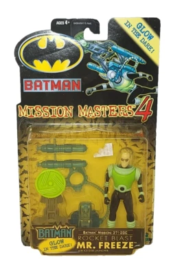 Batman Mission Masters 4 Rocket Blast Mr. Freeze New In Packaging Hasbro - image 1 of 4