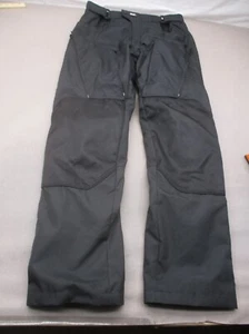 BILT Size 34 Mens BLK 100% Nylon Reinforced Knee Adjustable Motorcycle Pants 577 - Picture 1 of 11
