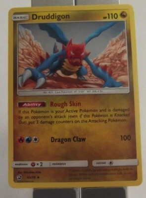103PK45 - Druddigon - 45/70 - Dragon Majesty - Uncommon - NM - Image 1 of 2
